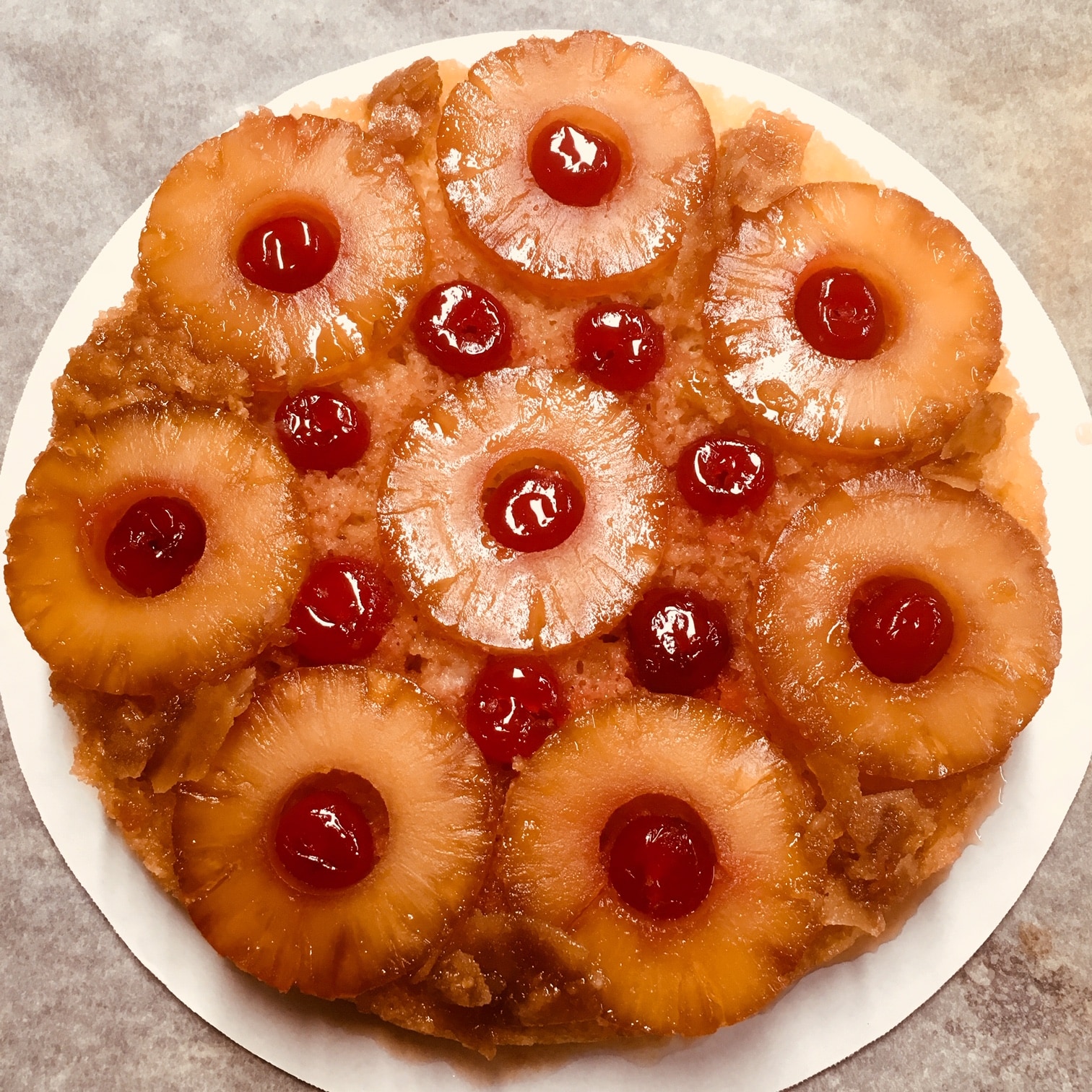 Pineapple Upsidedown cake & Pineapple Coconut cake